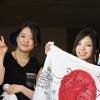 International Students representing their countries of origin. 