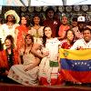 International Students representing their countries of origin. 