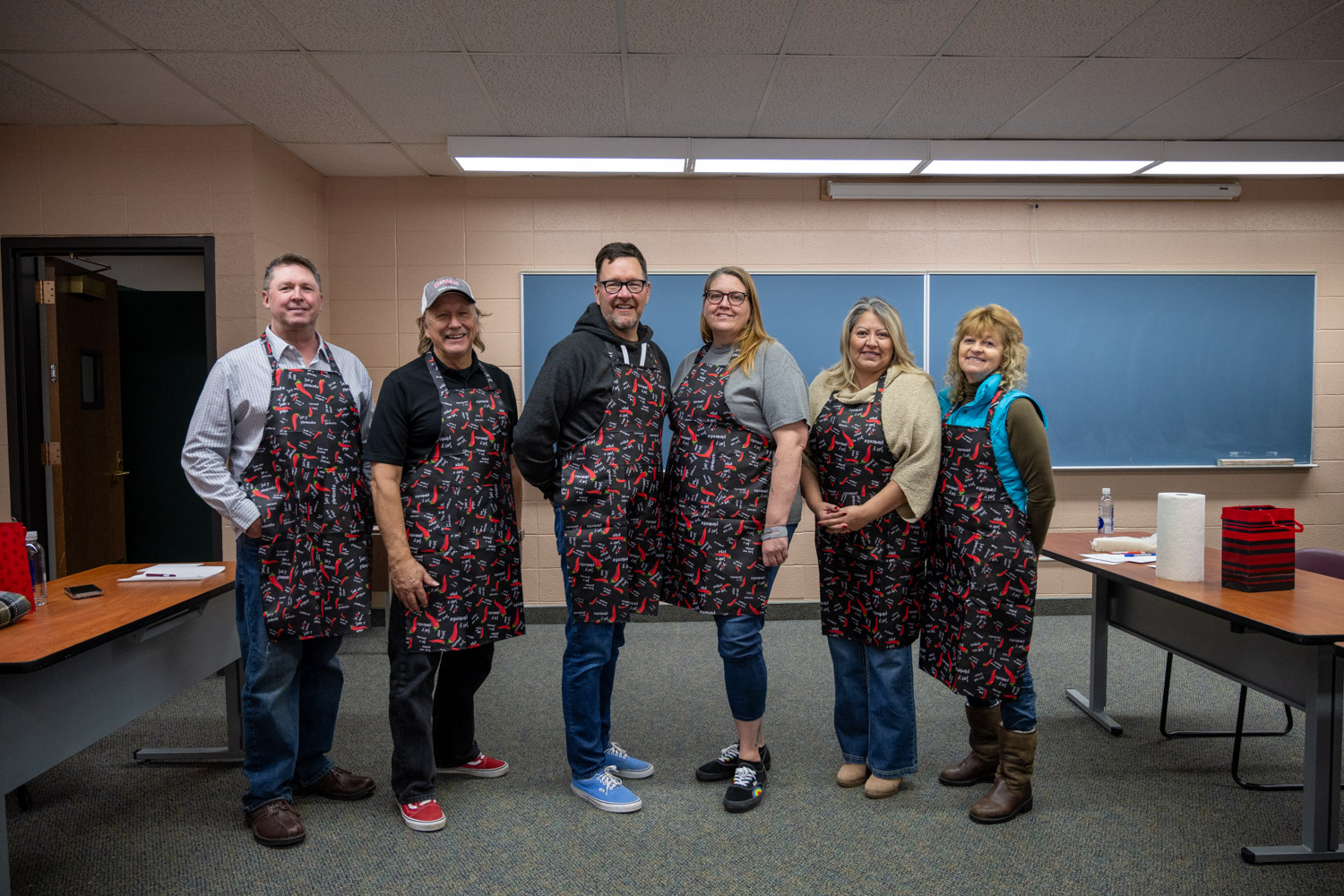 Group Photo of All Chili Judges