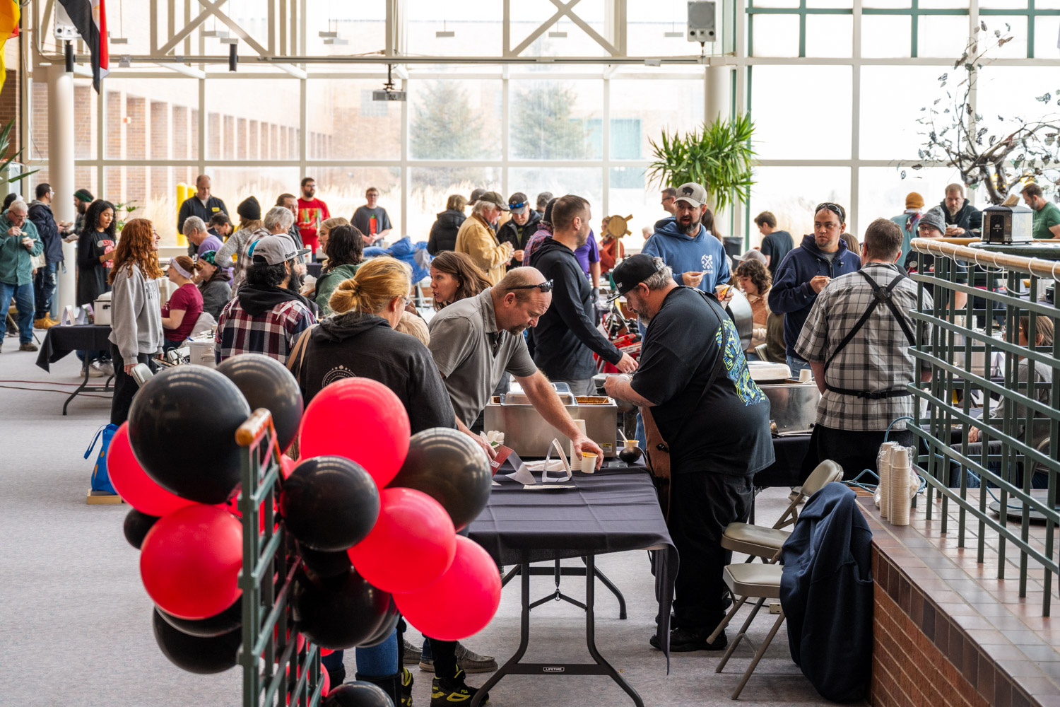 Crowds at Chili Cook-Off