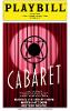 Cabaret Playbill Cover